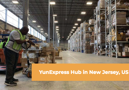 YunExpress hub in New Jersey USA YunExpress hub in New Jersey USA