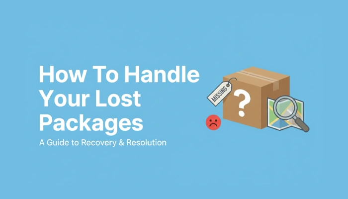 Wie Sie mit verloren gegangenen Paketen umgehen