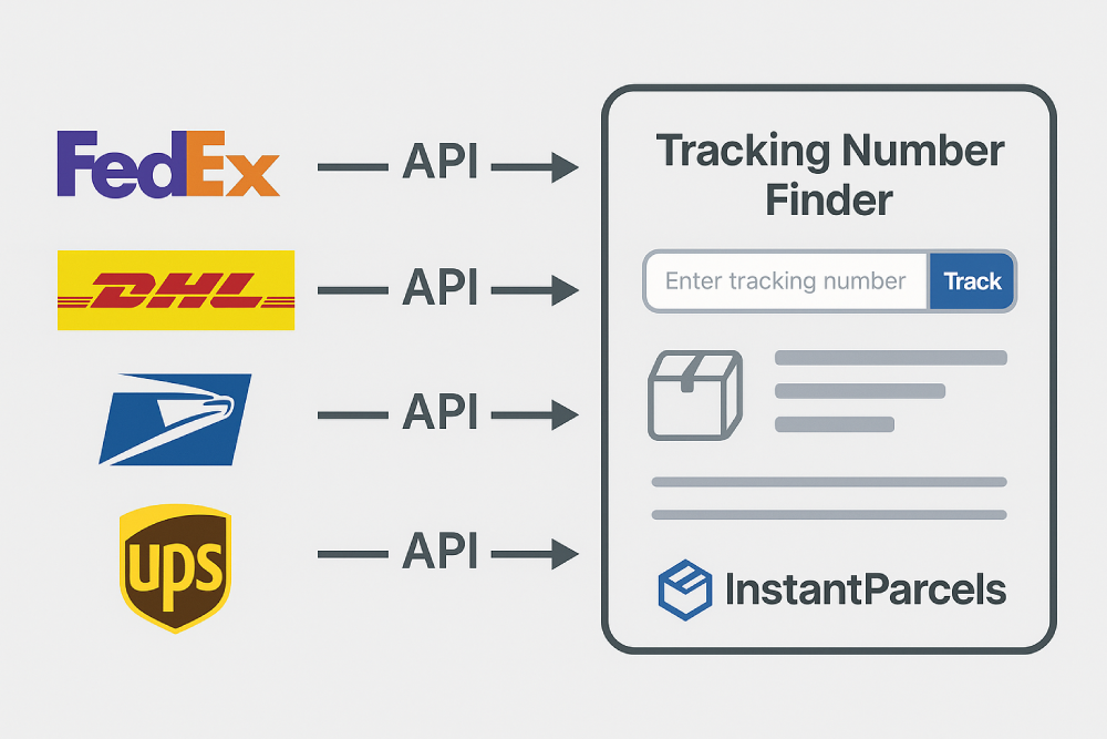Tracking number finder Tracking number finder